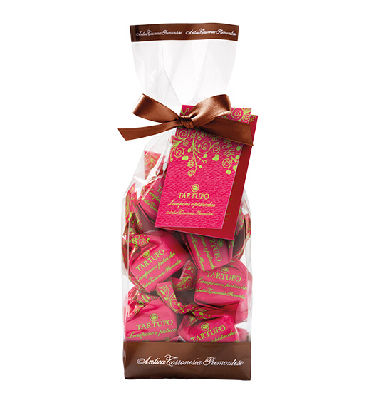 Tartufi dolci al Lampone e Pistacchio